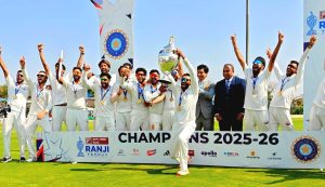 Ranji Trophy: Jammu & Kashmir Raih Gelar Bersejarah