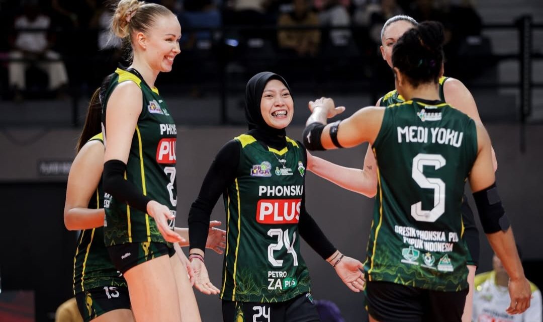 Gresik Phonska Plus Naik Ke Puncak Klasemen Proliga