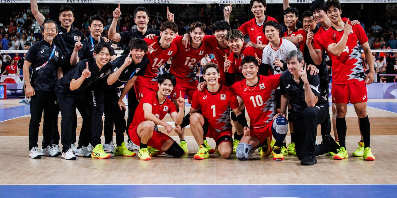 Tim Voli Putra Jepang Bungkam Brasil Lewat Drama Lima Set