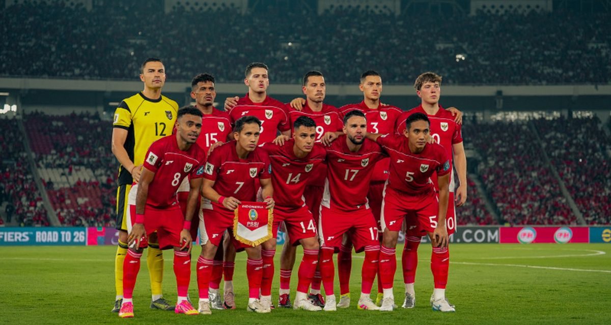 Ranking FIFA Timnas Indonesia Melonjak Tajam 5 Peringkat