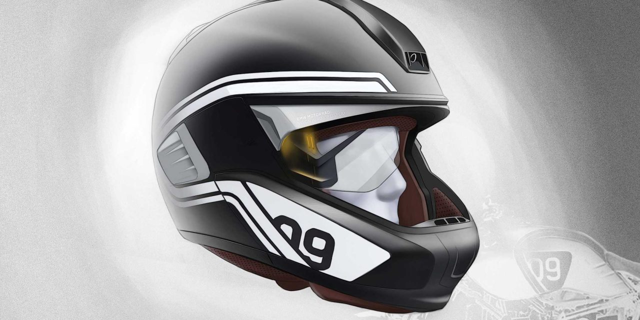 Helm Motor AR Buatan BMW Ini Bisa Tampilkan Navigasi GPS