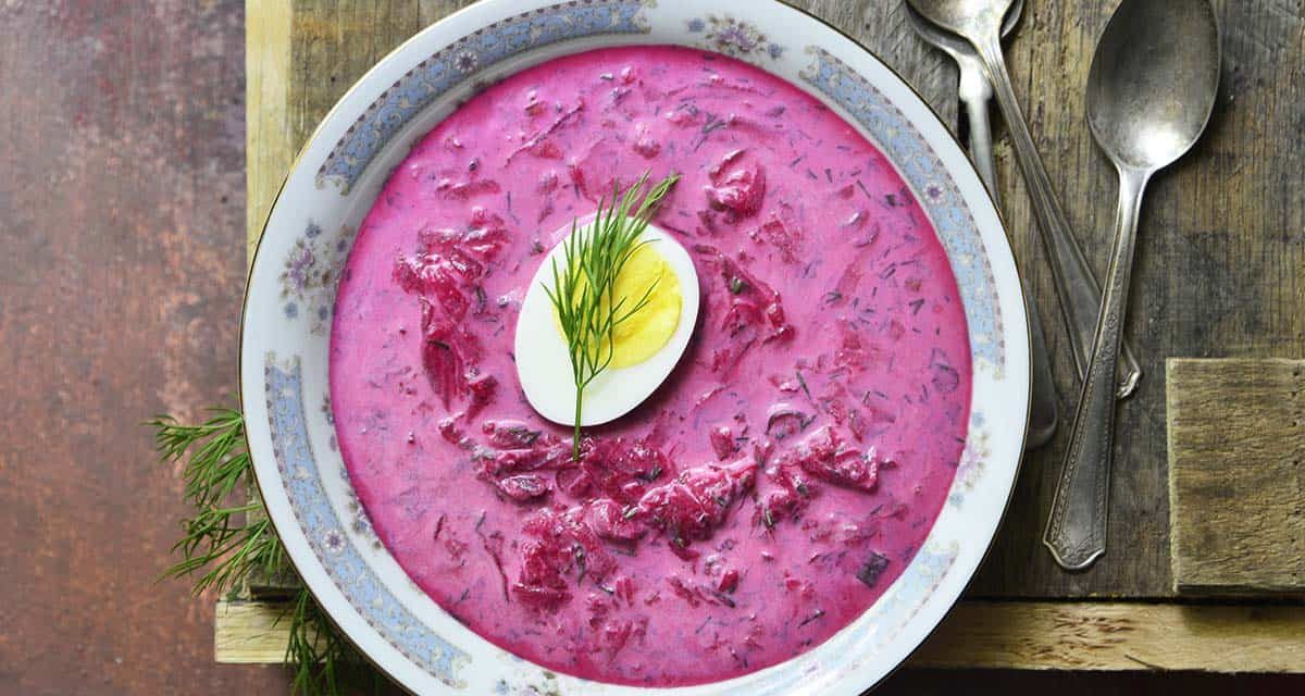 Chlodnik Polandia: Paduan Segar Buah Bit, Kefir, Dan Sup Dingin