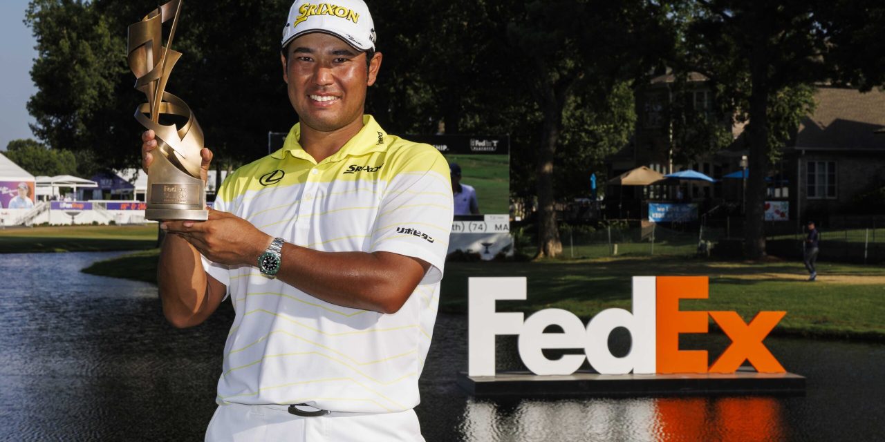 Hideki Matsuyama Raih Juara Di FedEx St. Jude Championship