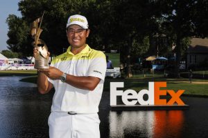 Hideki Matsuyama Raih Juara Di FedEx St. Jude Championship