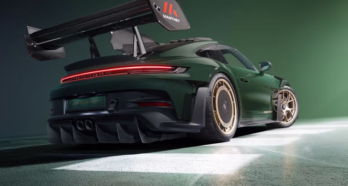 Porsche 911 GT3 RS Manthey Kit Siap Babat Rekor Lap Time