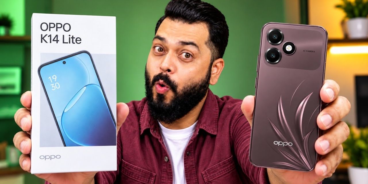 Oppo K14 Lite Rilis: Baterai Raksasa 7.000 mAh Dan Layar 120Hz