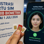 Komdigi Wajibkan Verifikasi Biometrik Registrasi Kartu SIM