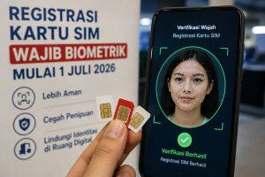 Komdigi Wajibkan Verifikasi Biometrik Registrasi Kartu SIM