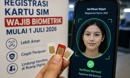 Komdigi Wajibkan Verifikasi Biometrik Registrasi Kartu SIM