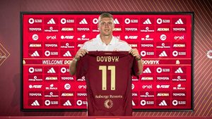 Striker Artem Dovbyk Cetak Gol Penting Bersama Skuad AS Roma